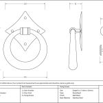 From The Anvil Ring Door Knocker
