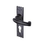 Tudor - Wellington Door Handle on Plate