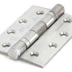 Satin SS 4" Ball Bearing Butt Hinge (pair) F/R