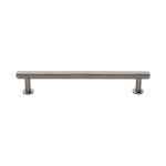 Heritage Brass - Knurled Cabinet Pull Handle with Rose