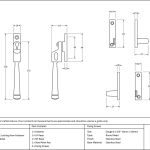 Anvil Night-Vent Locking Avon Fastener