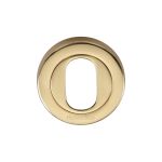 Heritage Brass - Oval Profile Cylinder Escutcheon Round - V4010