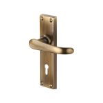 Heritage Brass - Windsor Door Handle on Plate