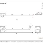 Anvil Cast Cabin Hook