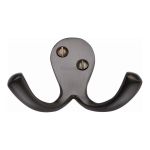 Heritage Brass - Double Coat Hook - V1060