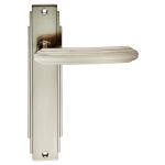 Art Deco Lever on Backplate