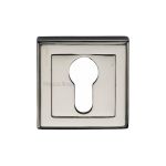 Heritage Brass - Euro Profile Cylinder Escutcheon Square - DEC7020