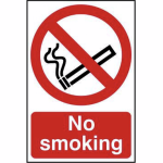 No smoking' Sign - PVC - 200 x 300mm