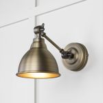 Aged Brass Brindley Wall Light