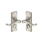 Heritage Brass - Bedford Short Door Handle on Plate