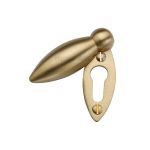 Heritage Brass - Standard Covered Key Escutcheon Oval - V1022