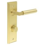 Burlington Westminster Door Handles On Back Plate with Turn & Release