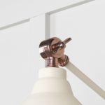 Smooth Copper Brindley Wall Light in Teasel
