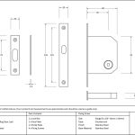 From The Anvil Sliding Door Lock