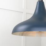 Smooth Nickel Frankley Pendant in Dusk