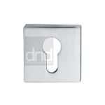 DND - Euro Profile Keyhole Escutcheon Square - BD04E