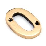From The Anvil Polished Brass Numeral