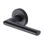 Sorrento - Lena Door Handle on Round Rose