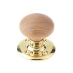 Jedo French Oak Mortice Door Knobs