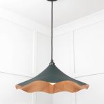 Smooth Copper Flora Pendant in Dingle
