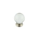 Jedo Clear Glass Cupboard Knobs