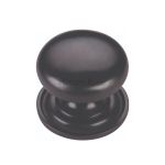 Heritage Brass - Victorian Round Cabinet Knob with Base