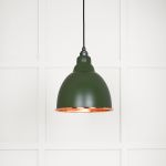Hammered Copper Brindley Pendant in Heath