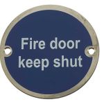 Stainless Steel Fire Door Keep Shut