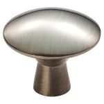 Satin Nickel Disc Knob 27mm