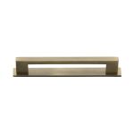 Heritage Brass - Metro Cabinet Pull Handle with Plate