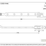 From The Anvil Reeded Stay