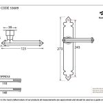 From The Anvil Tudor Lever Set