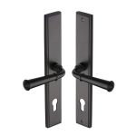 Heritage Brass - Colonial LH Door Handle on Plate