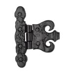 Tudor - Coronet Hinge Black Iron