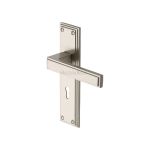 Heritage Brass - Atlantis Door Handle on Plate