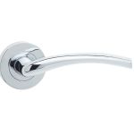 Jedo Opal Door Handles On Rose