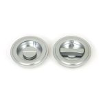 Anvil Art Deco Round Pull - Privacy Set