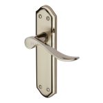 Heritage Brass - Sandown Door Handle on Plate