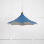 Smooth Nickel Flora Pendant in Upstream