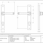 From The Anvil Avon Slimline Lever Set