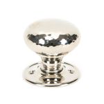Anvil Hammered Mushroom Mortice/Rim Knob Set