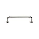 Heritage Brass - Wire Cabinet Pull Handle with Rose