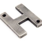 From The Anvil Antique Pewter Letter