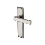Heritage Brass - Atlantis Door Handle on Plate
