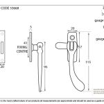 From The Anvil Handmade Peardrop Fastener