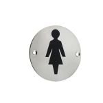 Stainless Steel Female Symbol