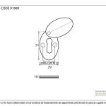 From The Anvil Oval Escutcheon & Cover