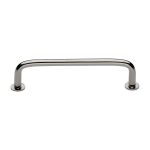 Heritage Brass - Wire Cabinet Pull Handle with Rose
