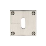 Heritage Brass - Standard Key Escutcheon Square