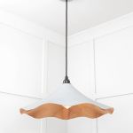 Smooth Copper Flora Pendant in Birch